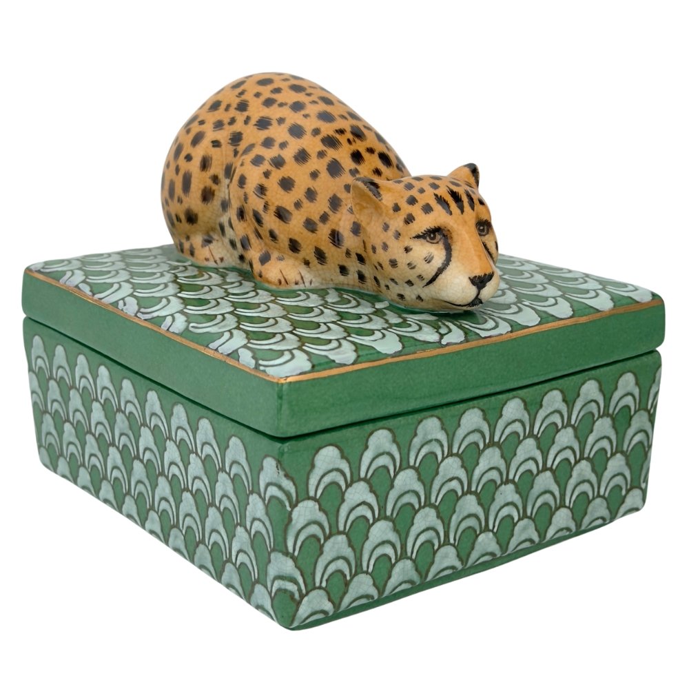 CAM | Isla Leopardo Porcelain Box