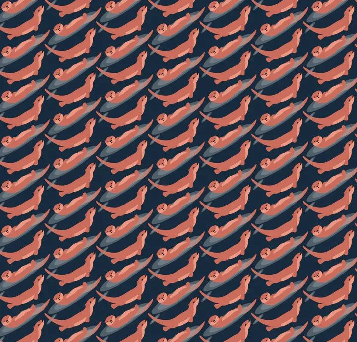 BINARY STYLE | Otters Scardigan Convertible Scarf