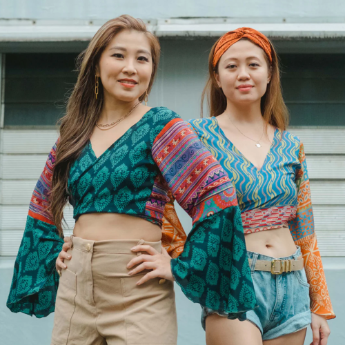 RAJA RANI | Upcycled Crop Tops