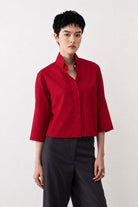 MASSHIRO /\ ATORIE | Cha Crop Atorie | Red