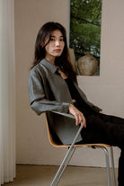 SAERO COLLECTIVE | Oreum Shirt V. 2 | Moss Grey