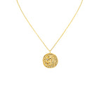 RISIS | Athena Pendant Necklace in Gold with White Topaz