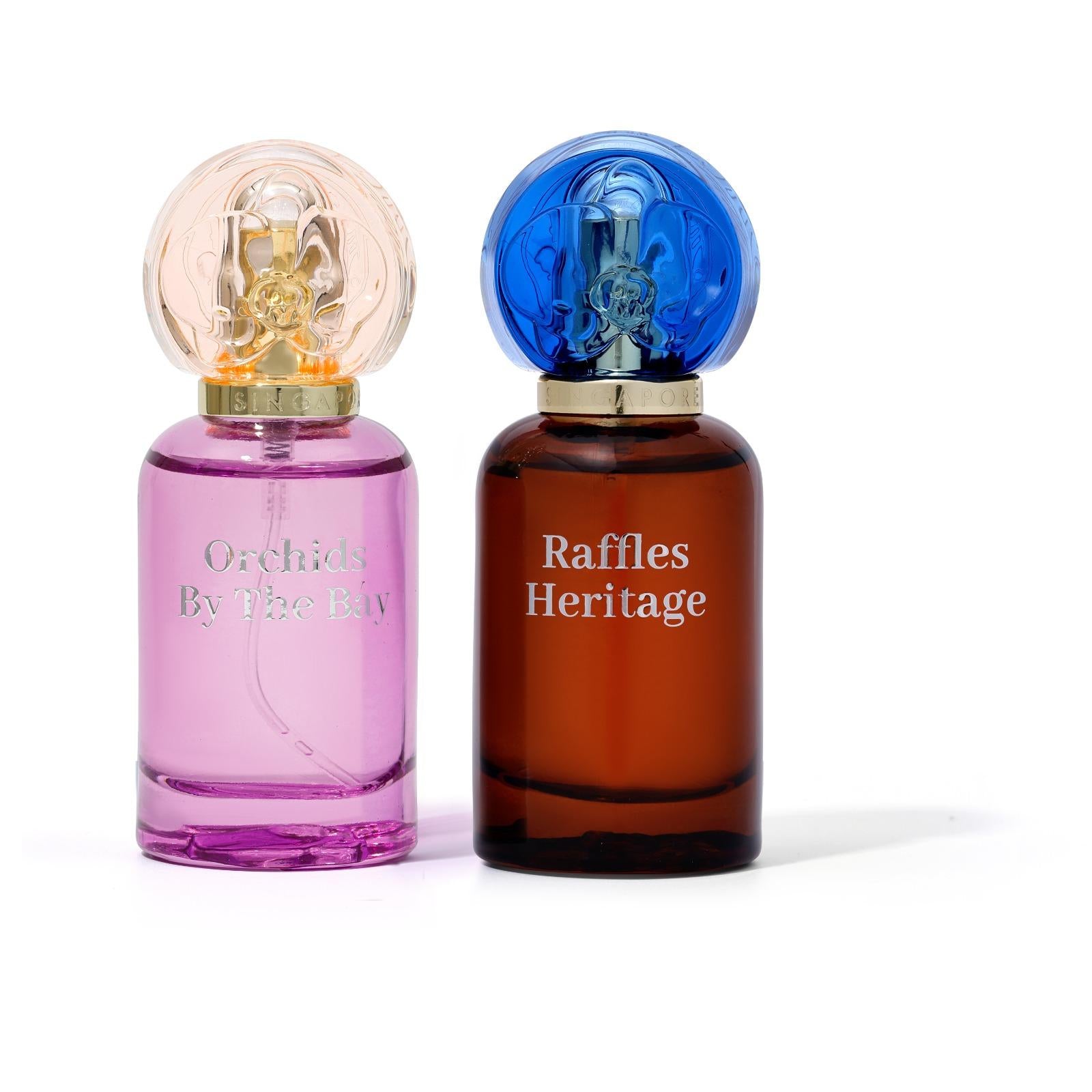 SINGAPORE MEMORIES | Orchids By The Bay + Raffles Heritage (20ml each)