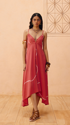 SUI | Rosy Sea Lyocell Dress