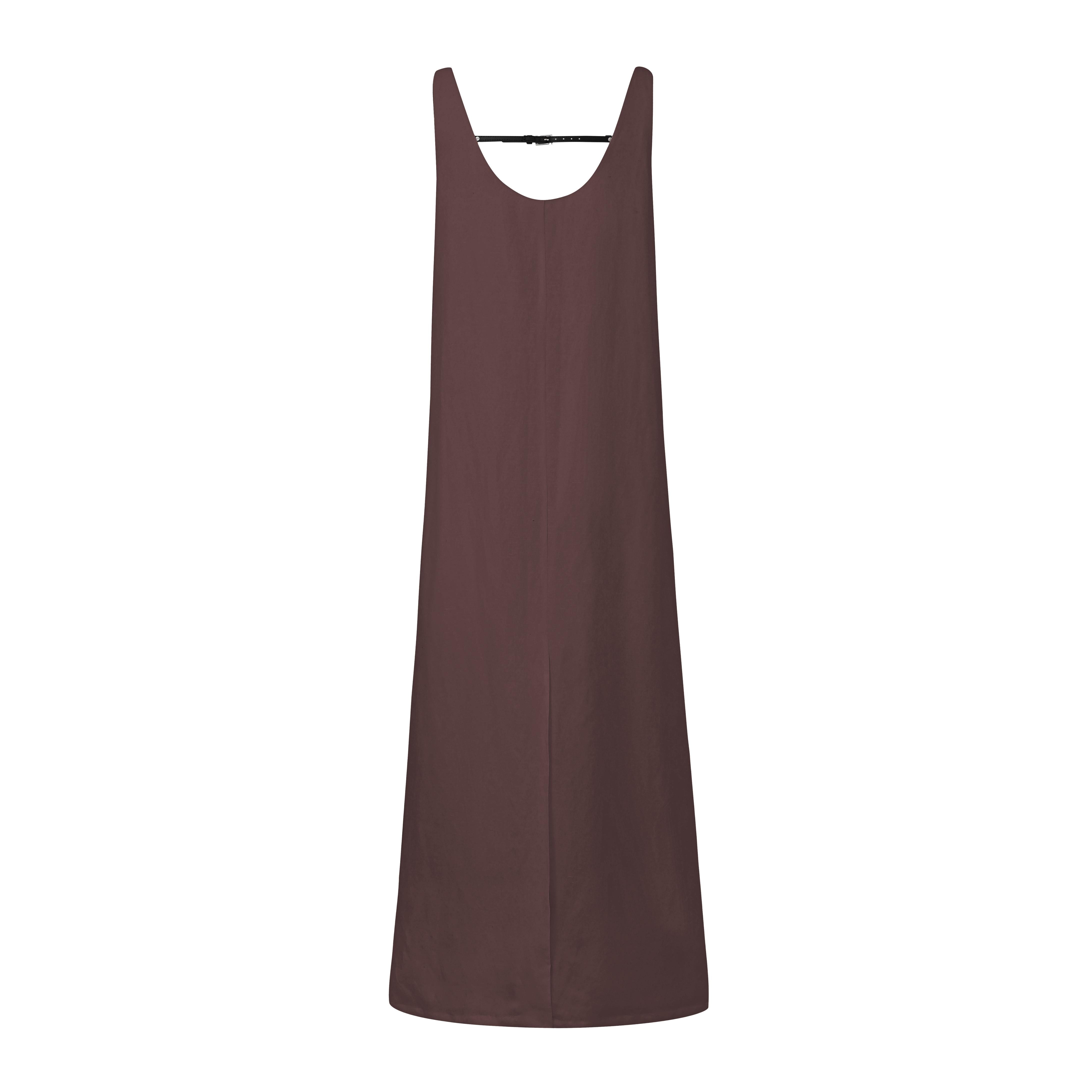 LAYERPLAN | Lena Buckle Linen Maxi Dress