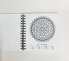 PURPLE AND PURE | Plantable Mandala Colouring Book