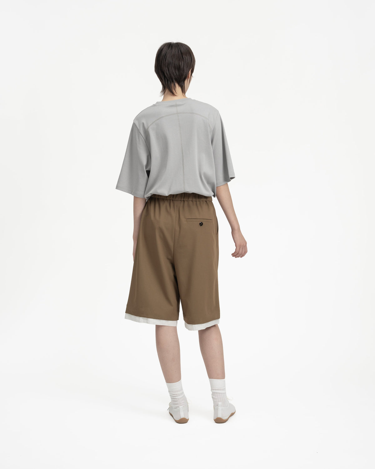 GRAYE | Layered Bermudas