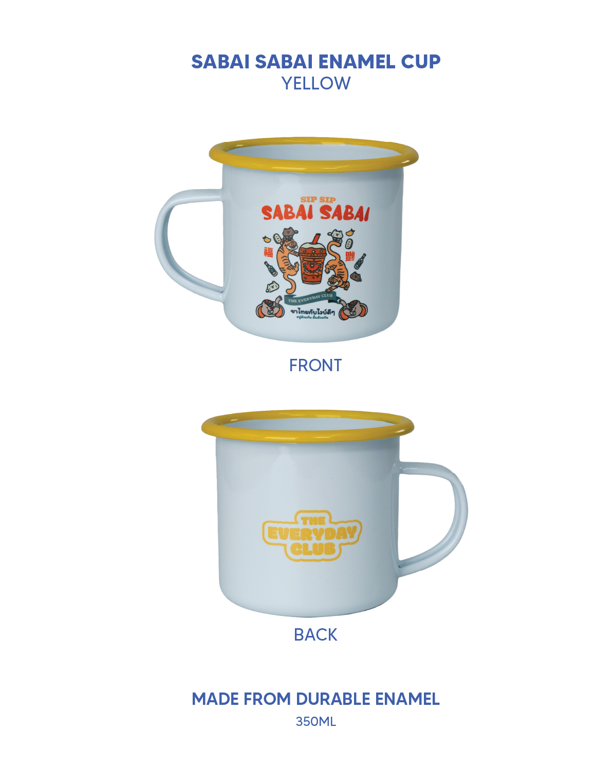 THE EVERYDAY CLUB | Sabai Sabai Enamel Wares