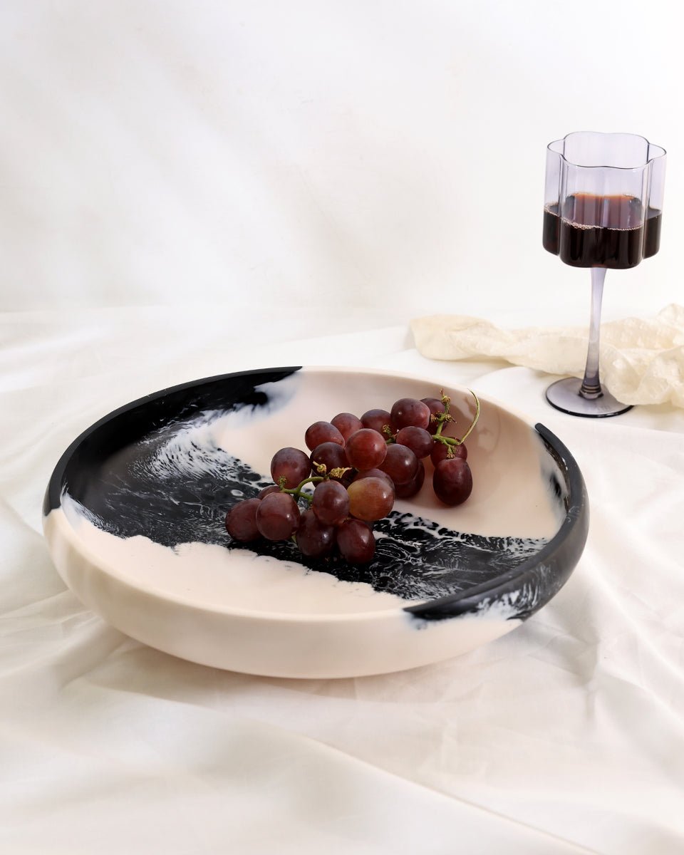 TABLE MANNERS | Yin Yang Shallow Bowl
