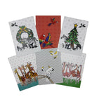 THE ANIMAL PROJECT | Greeting Card (Pack of 6) Christmas & Animals