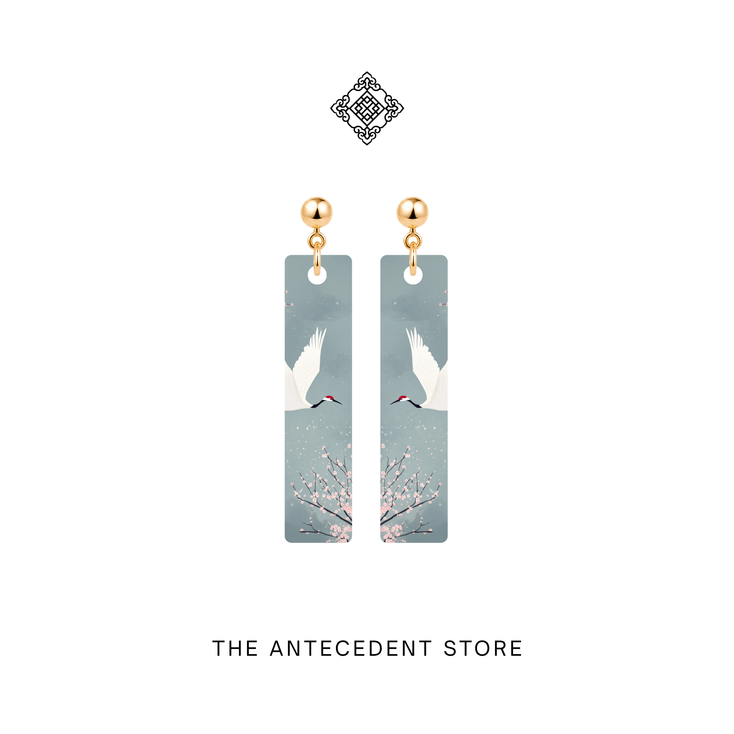 THE ANTECEDENT STORE | Soaring Crane Earrings