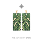 THE ANTECEDENT STORE | Banana Leaf Earrings