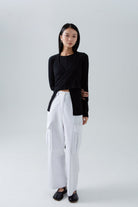 SAERO COLLECTIVE | Split Layer Top | Black