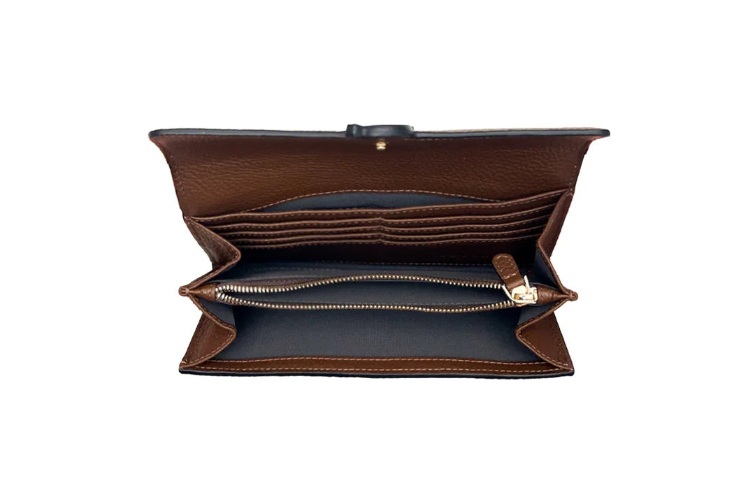 ROUNN | Flap Wallet - Pecan