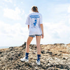 TALKING TOES | Space Sheep Oversized Tee - White