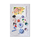 SINGLAPA | Floral Painting Tea Towel