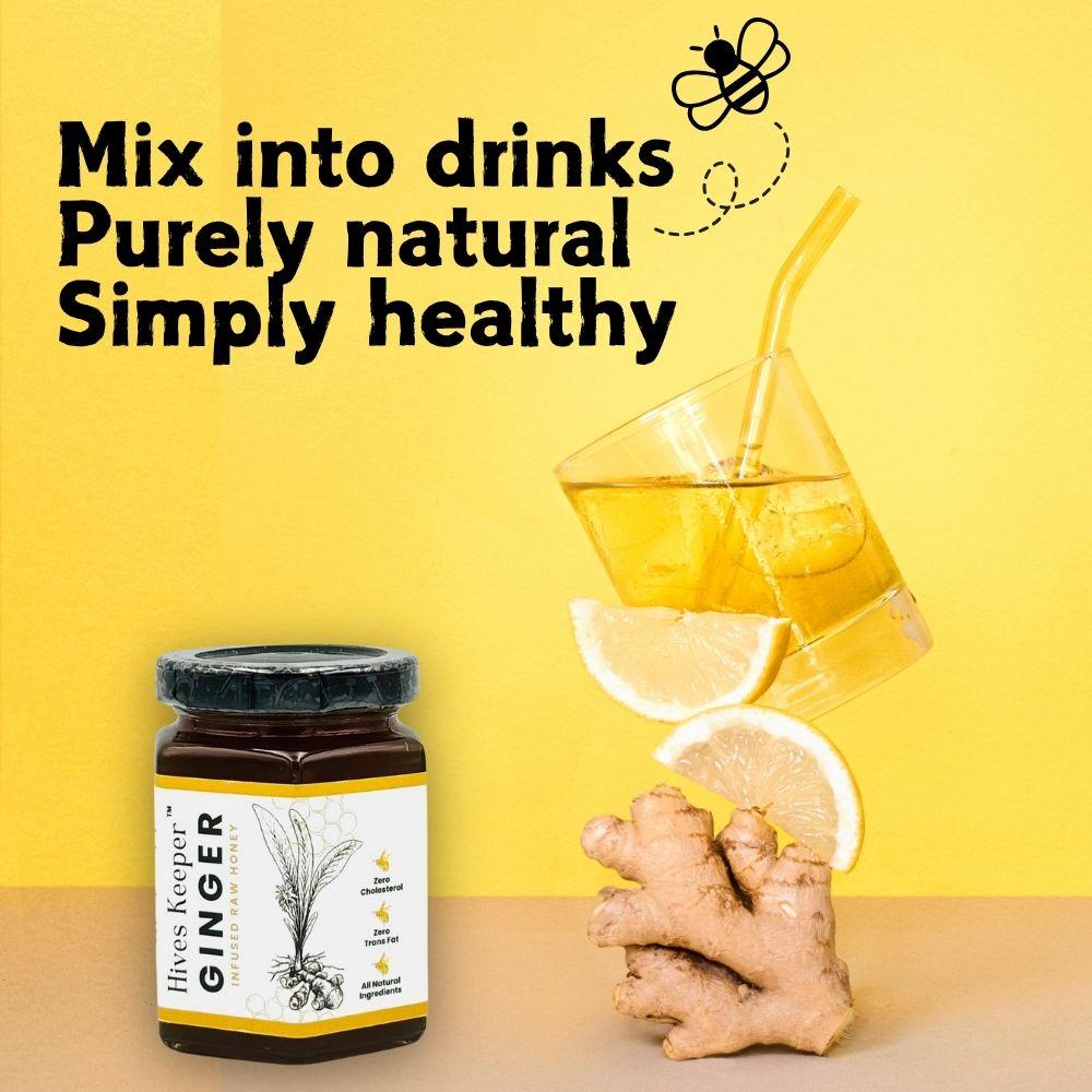 HIVES KEEPER | Infused Raw Honey Festival Gift Set – Lemon & Ginger Edition
