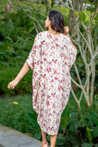 NIMBU | Mira Women's Off White Flowy Shirt Dress in Cotton