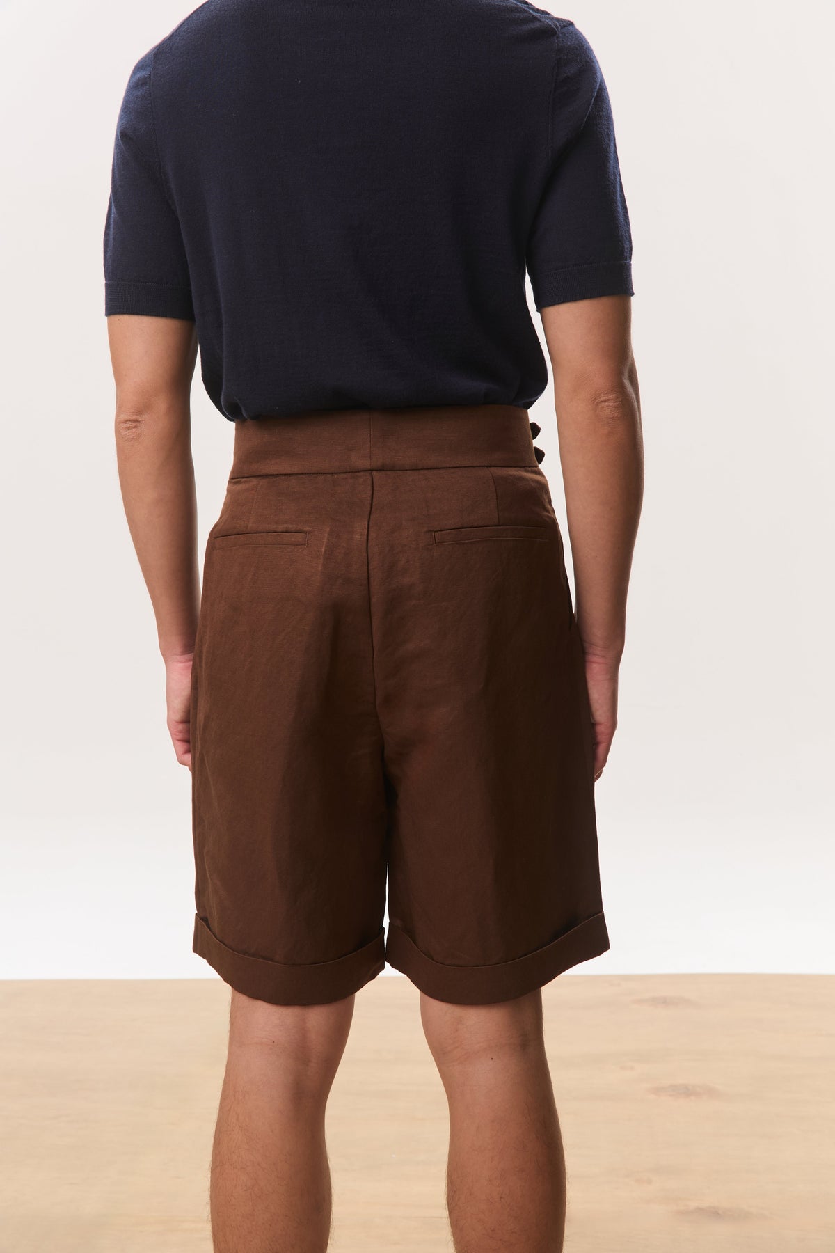 HOUSE OF HOUSE OF ANON PTE. LTD. | Aren Double Buckle Tailored Shorts