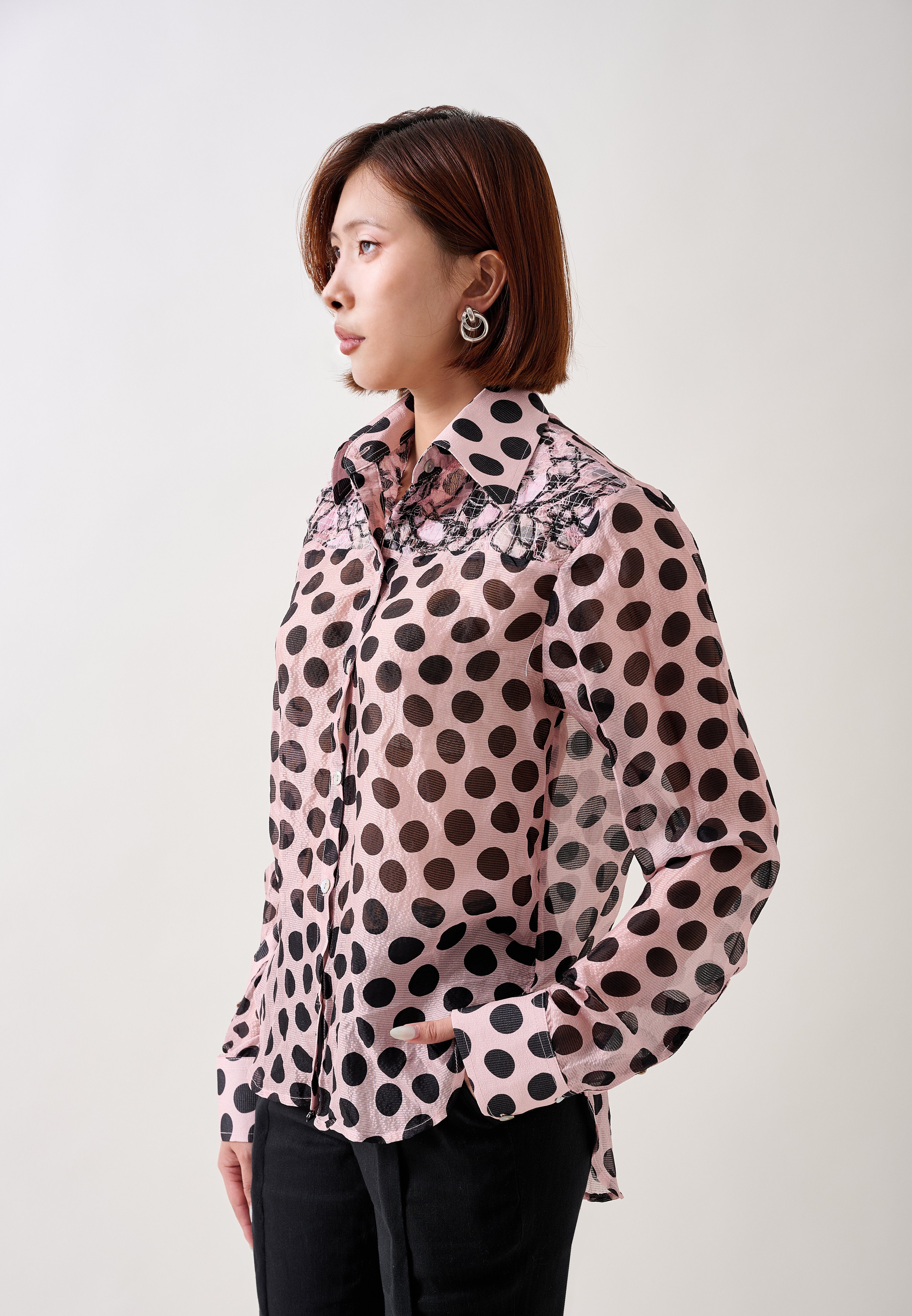 KHAAR | Polka Dot Shirt