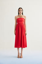 SUI | Dreamy Summer Tencel Tube Dress