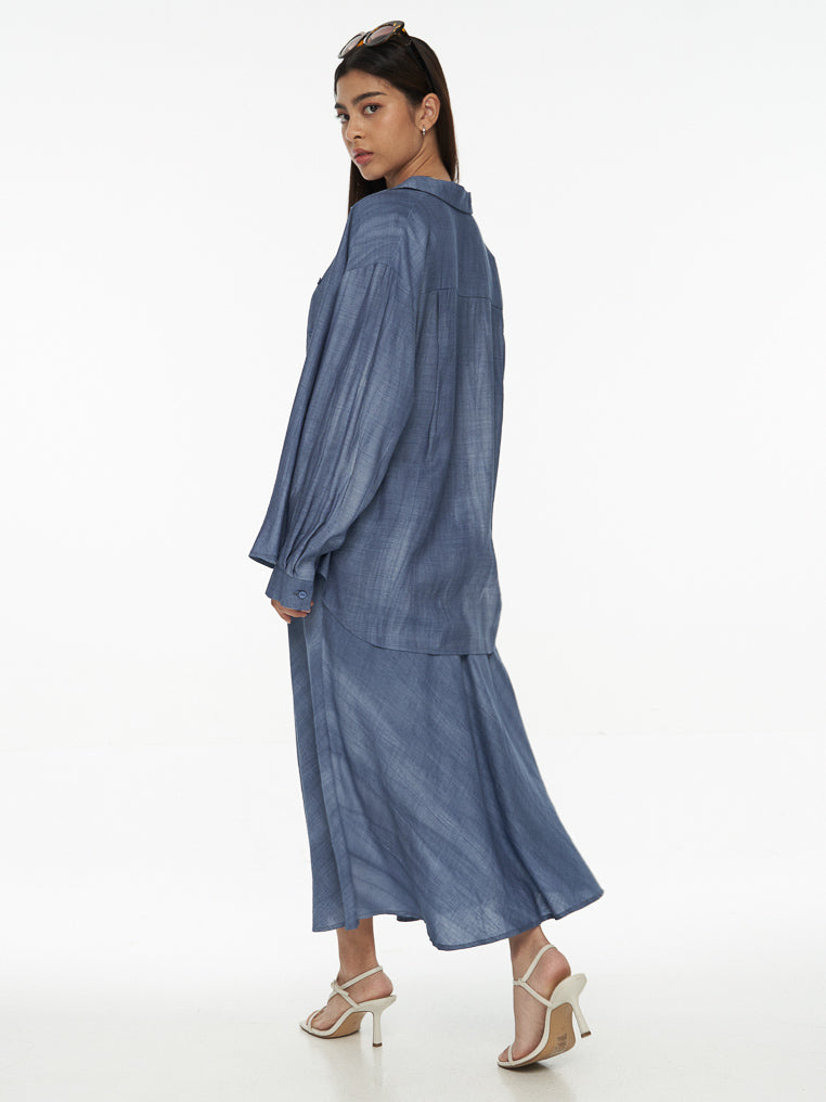 DRESSINGPAULA | Relaxed Long Sleeve Shirt