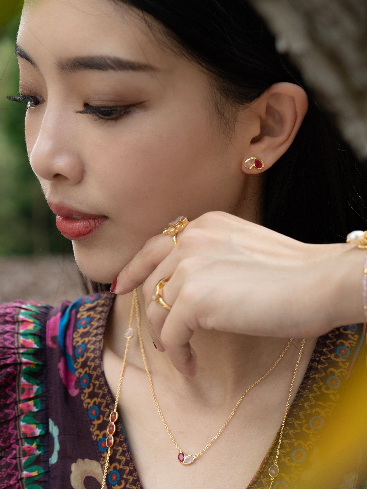 EMBRACE JEWELLERY | Toi & Moi Studs