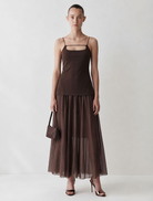 LAYERPLAN | Fiora Sheer Layered Dress