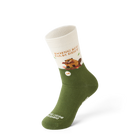 TALKING TOES | Best Beaver Sock | Green