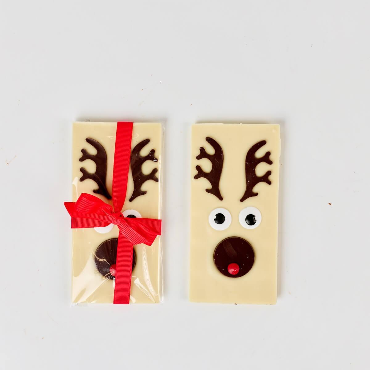 ANJALICHOCOLAT | Christmas White Chocolate Reindeer