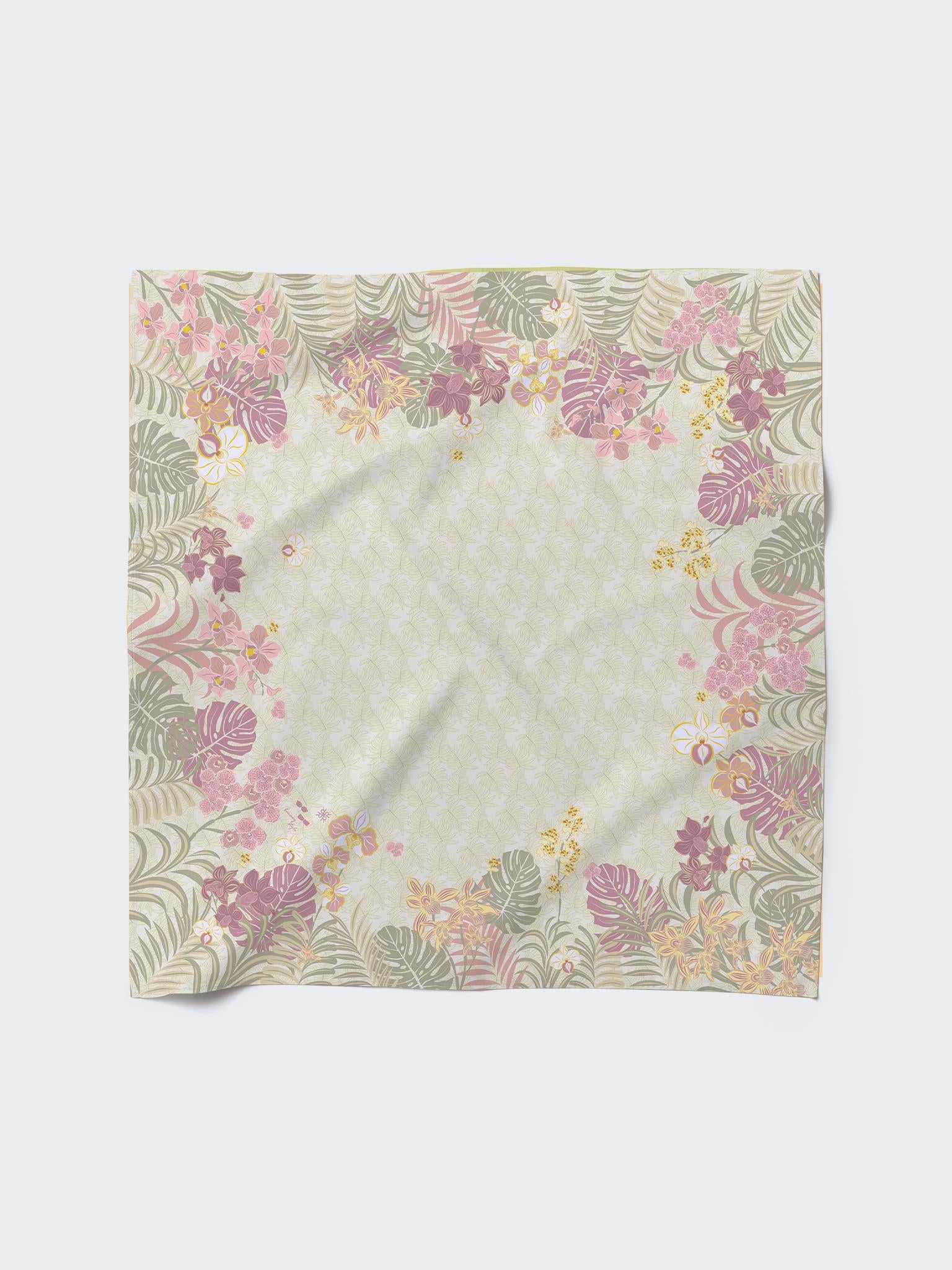 RIA MIRANDA | Orchid Whispers Scarf