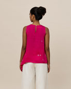 SUKKHA CITTA | SERIBU BUNGA - Asymmetrical Drape Top