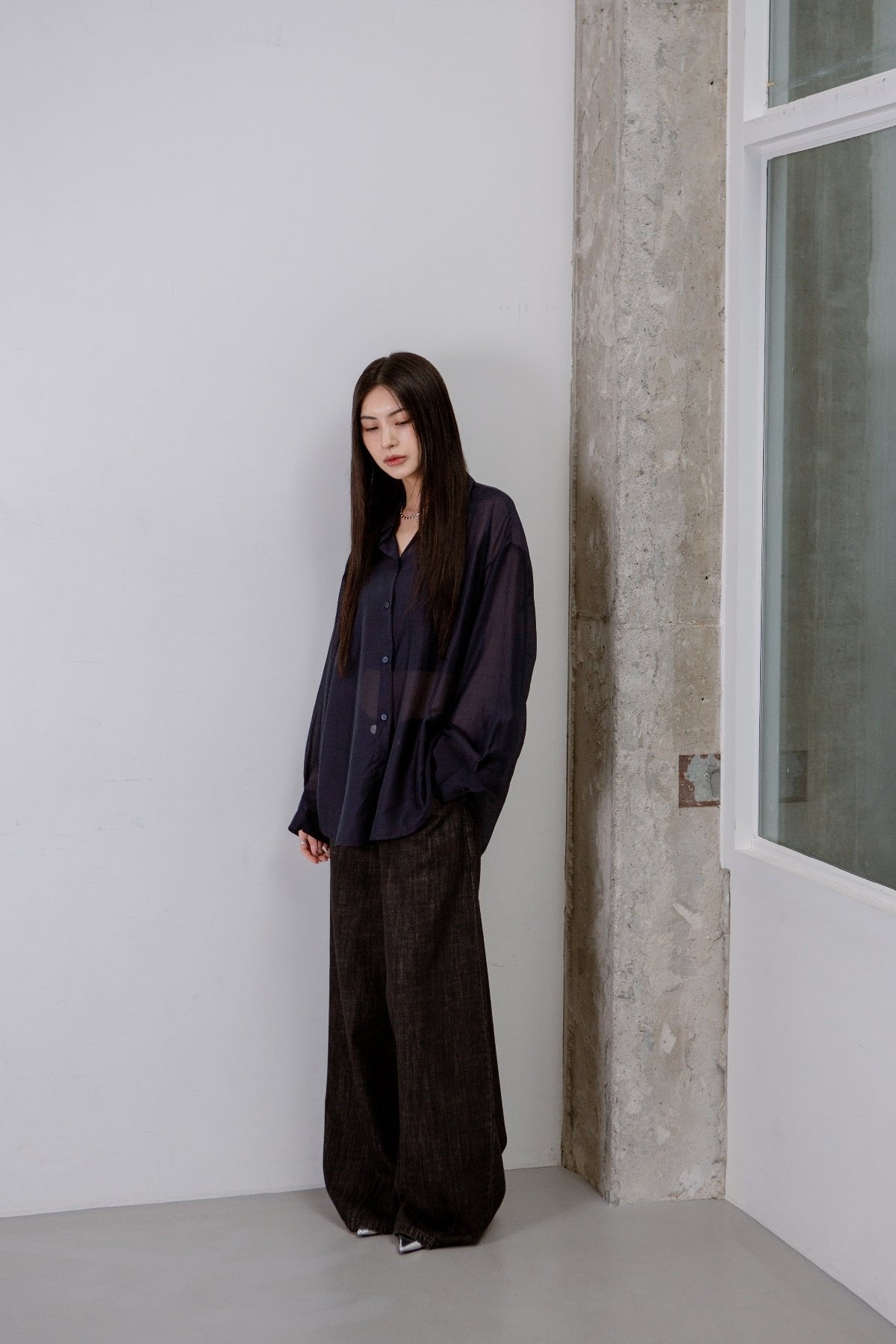 SAERO COLLECTIVE | Myeonsa Denim Jeans | Midnight Black