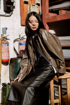 SAERO COLLECTIVE | Hae Wrap Skirt | Black