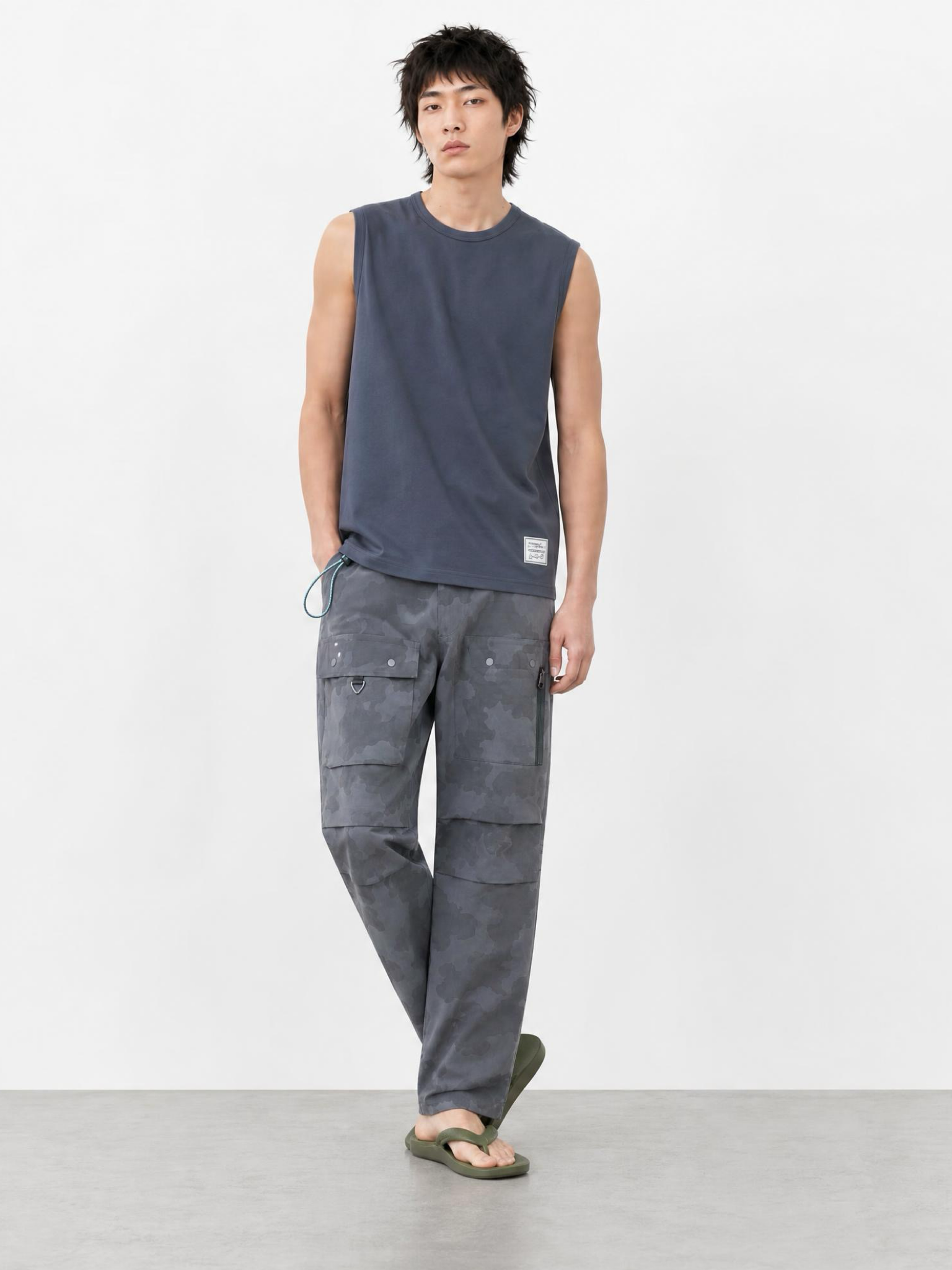 SPARROW GREEN | VICTOR Vest Top