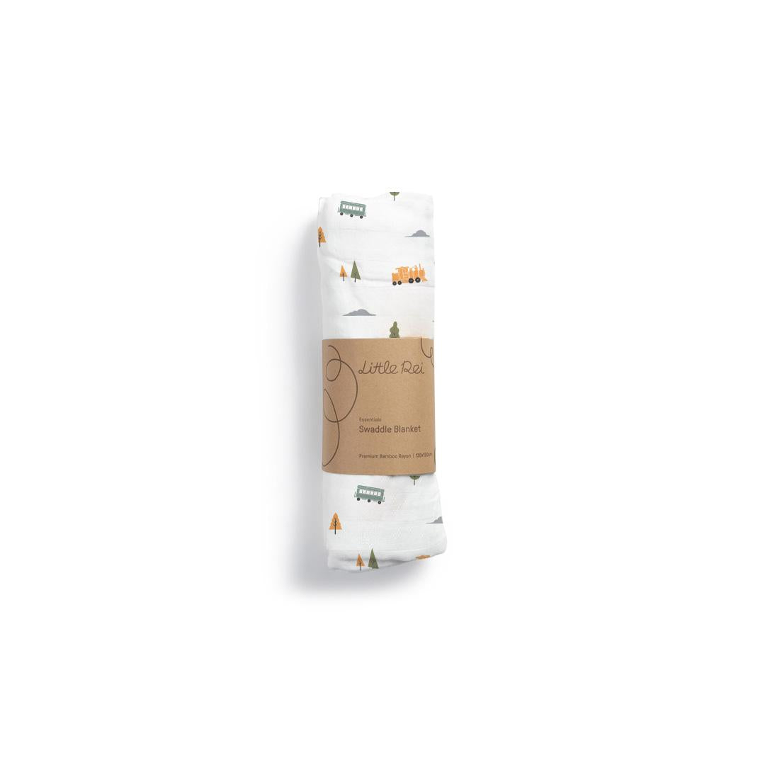 LITTLE REI | Bamboo Swaddle Single (Printed)