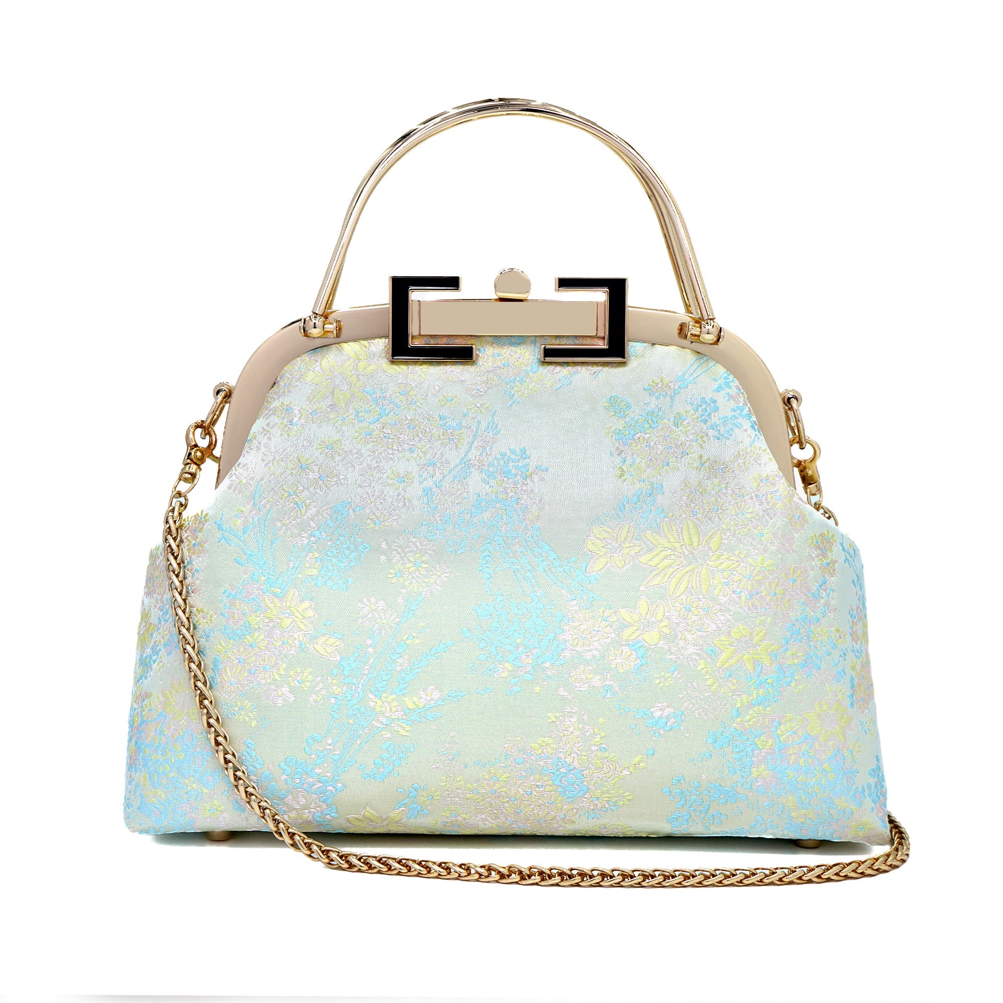 COCOONESE | Clasp Crossbody Bag - Jasminoides