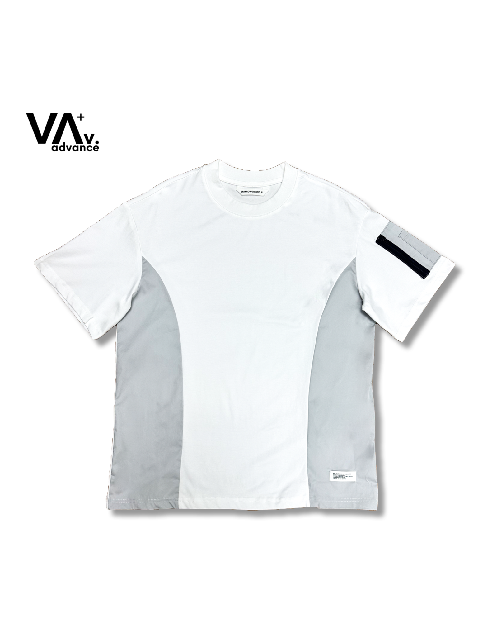 SPARROW GREEN | SCOTT T-shirt - White