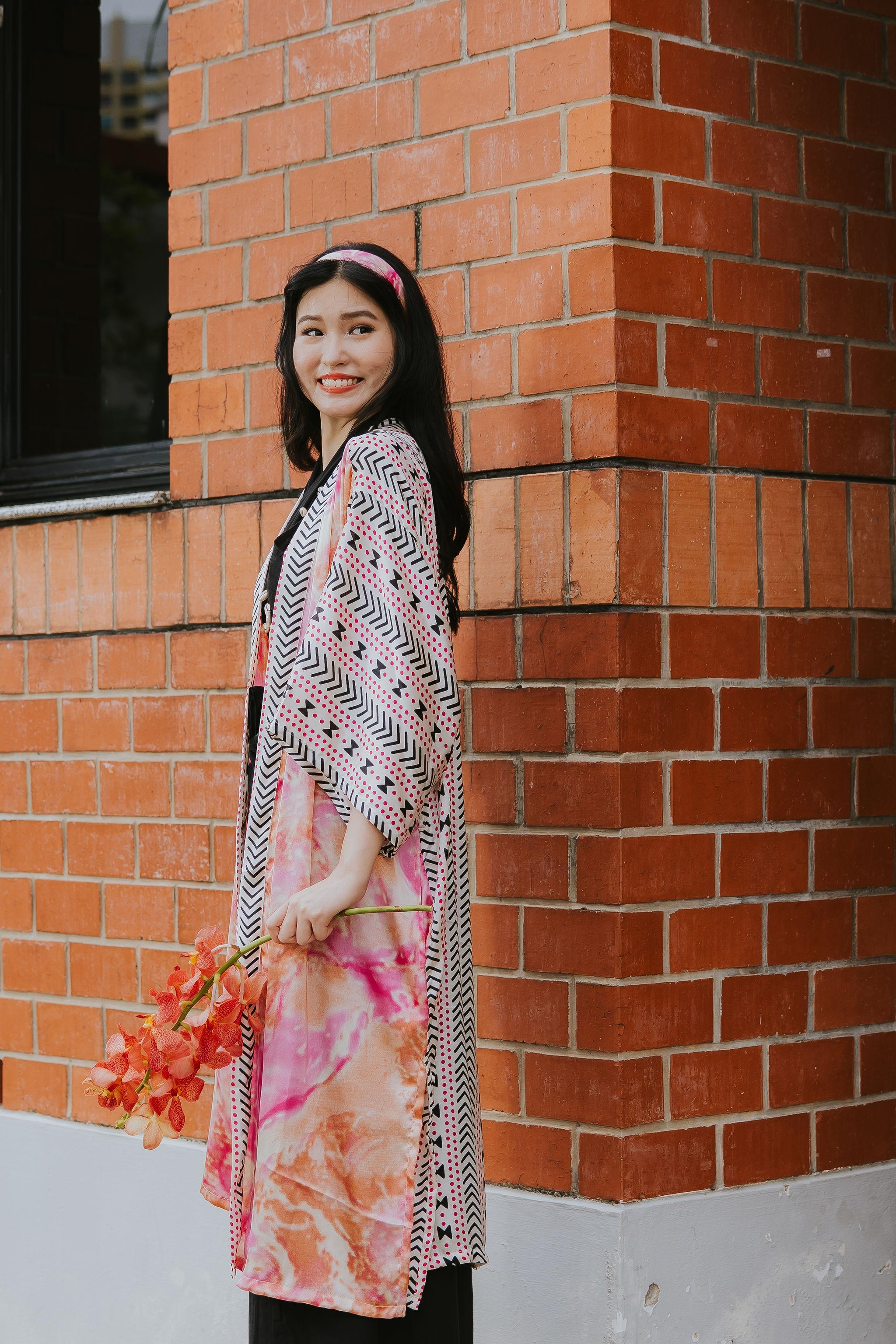 RAJA RANI | Modal Silk Long Kimono