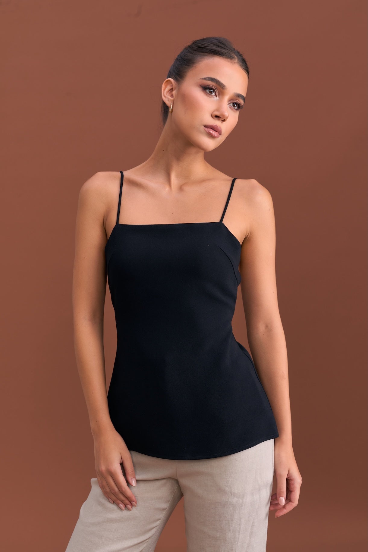 EMVY | Karlie Padded Top - Black