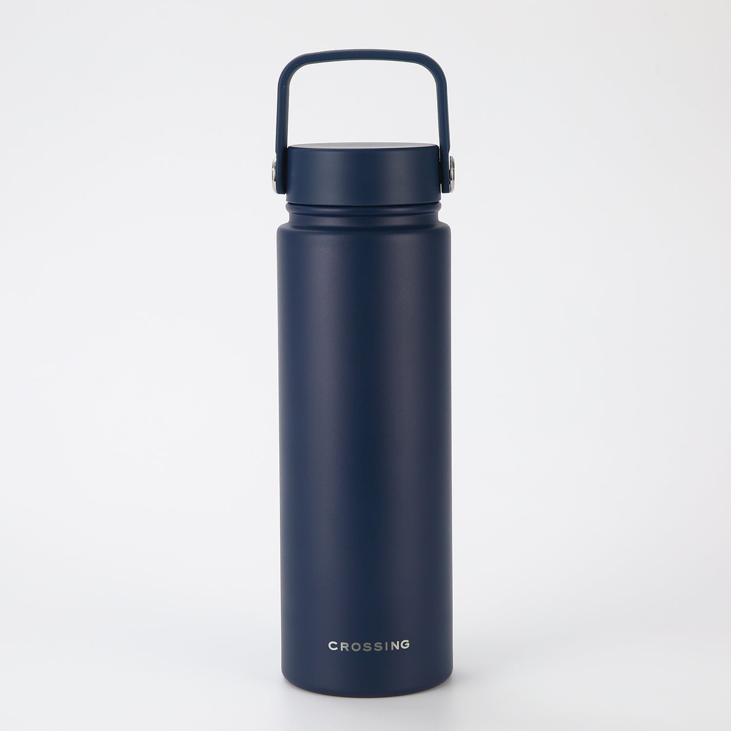 CROSSING | 720ml Urban Ceramic S/S Insulated Flat Cap Bottle With Handle