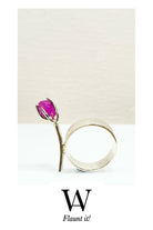CREATIVE JEWELLERY STUDIO | 2-in-1 Proposal Raw Ruby & Silver Ring by WA by Sylvia