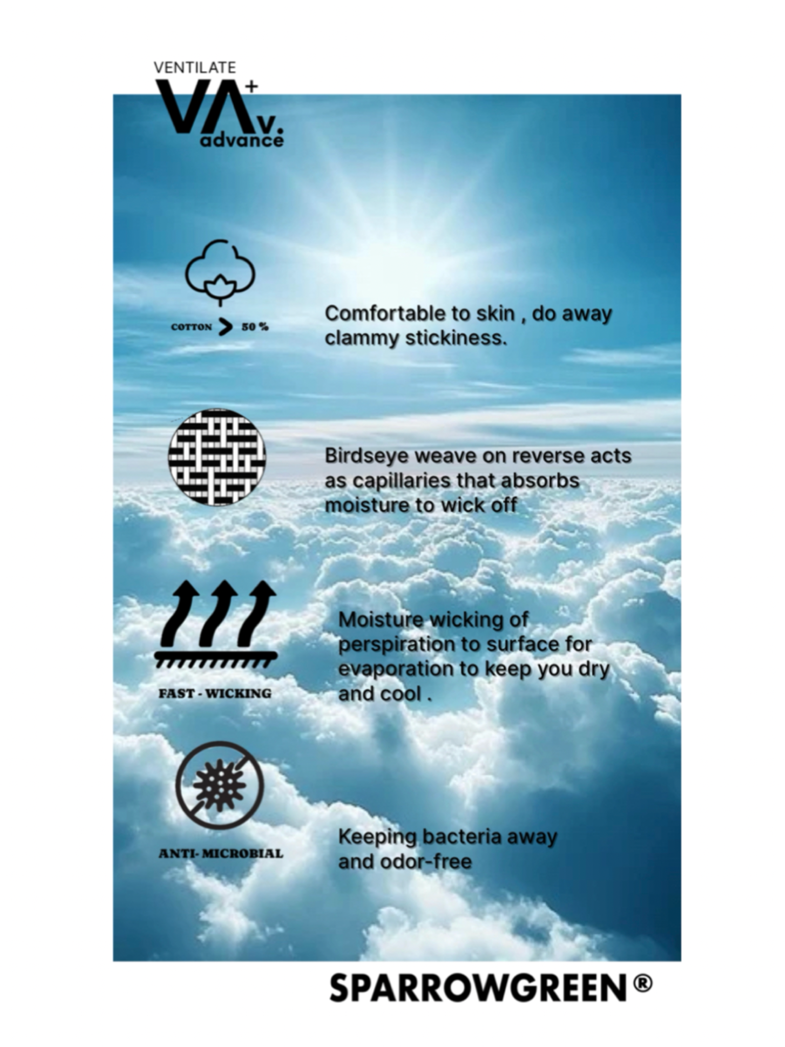 SPARROW GREEN | INEZ CAP SLEEVE T-shirt - White