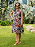 NIMBU | Cambodia Women's A Line Dress with Pockets