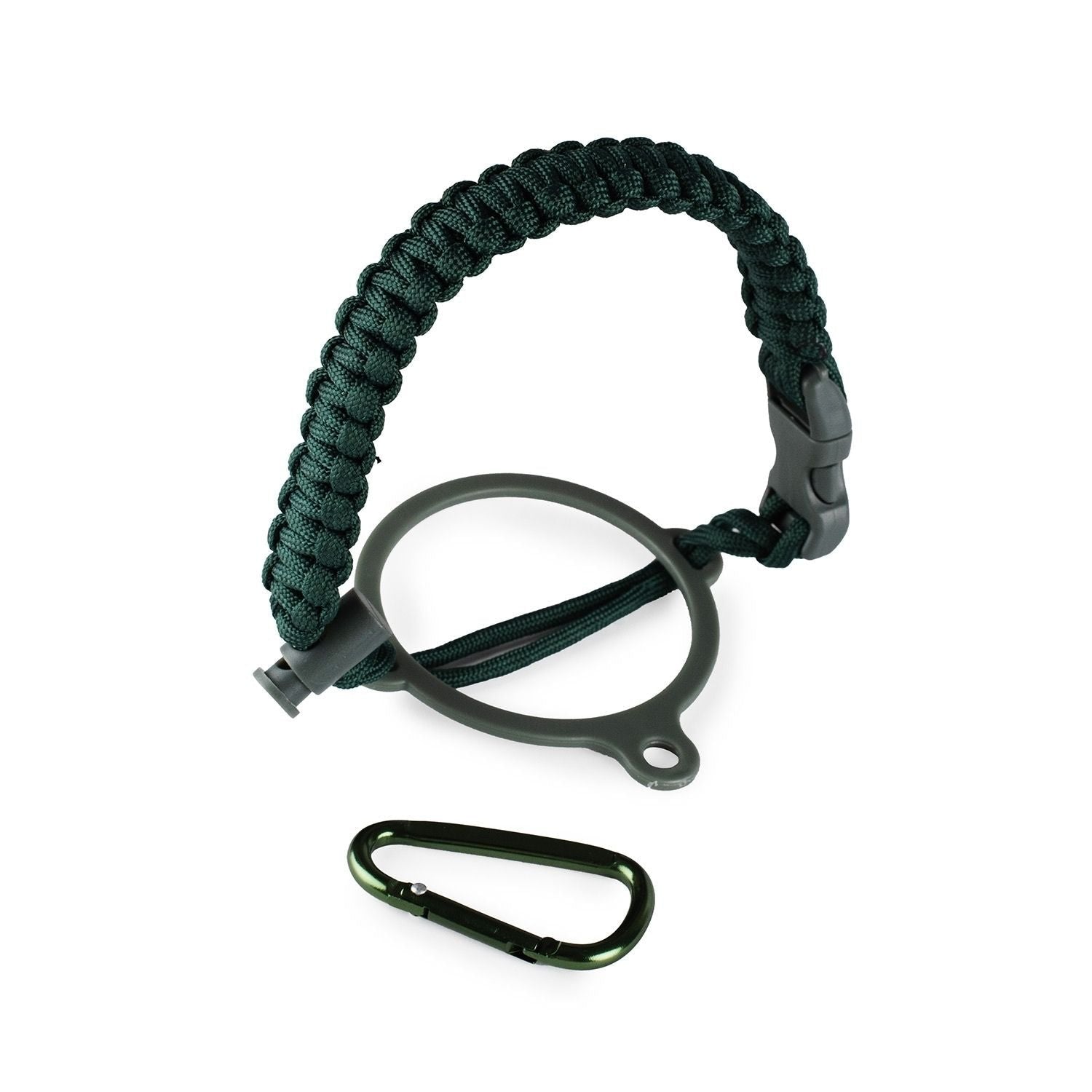 CROSSING | Paracord Bottle Carrier Strap W Carabiner