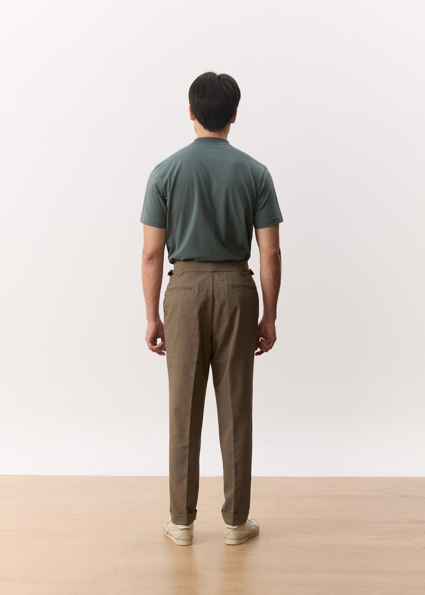 HOUSE OF ANON | Arlo Mock Neck Tee, Jersey