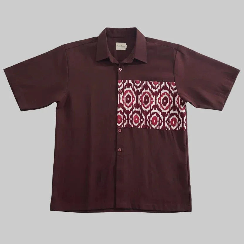 NYANA NYANA | Camp Shirt Batik Patchwork