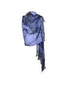 QUEENMARK | AN Printed Shawl 2024 Assorted Cosmic Blue