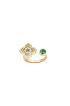 RARE BIRD COLLECTION | Floral Ring - Emerald