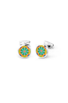 RARE BIRD COLLECTION | Cufflink - Dancheong Mosaic